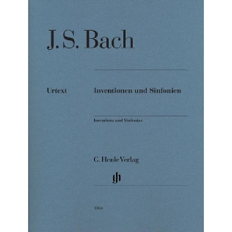 Inventionen + Sinfonien BWV 772-801